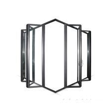 Porte coulissante pliante en alliage d&#39;aluminium de balcon